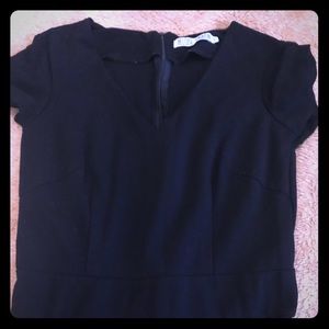 Hellrose fashion dress v neck cut